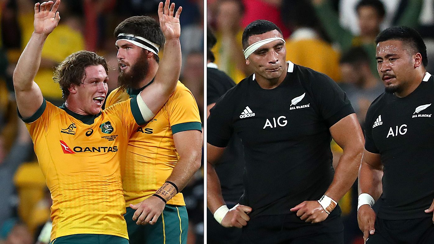 The Wallabies scored a great win over the All Blacks in Brisbane