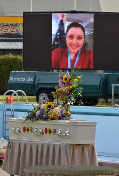 Funeral of Kirsty Boden.