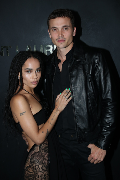 Zoe Kravitz and Karl Glusman