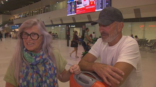 One passenger in Perth said no flights were going outï»¿ to Doha.