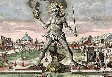 How tall was the Colossus of Rhodes?