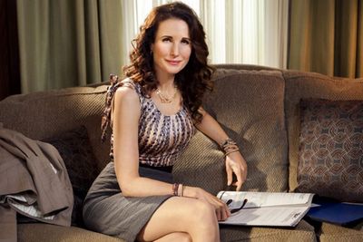 Andie MacDowell will take time off shooting her TV series <i>Cedar Cove</i> to appear in the <i>Magic Mike</i> sequel. She's also shooting a drama flick with Susan Sarandon and Sharon Stone called <i>Mothers Day</i>, set for a 2015 release.<br/><br/>Image: Andie in <i>Cedar Cove</i> (2013) / Hallmark