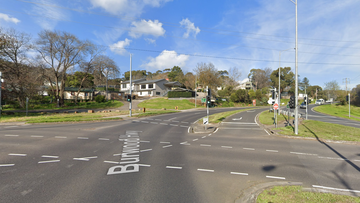 Burwood Highway and Mount Dandenong Tourist Road at Upper Ferntree Gully