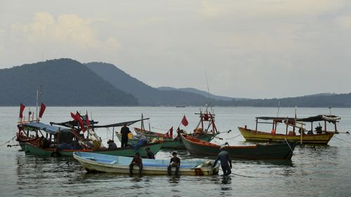 Koh Rong island is a popular tourist destination for travelers around the world. 