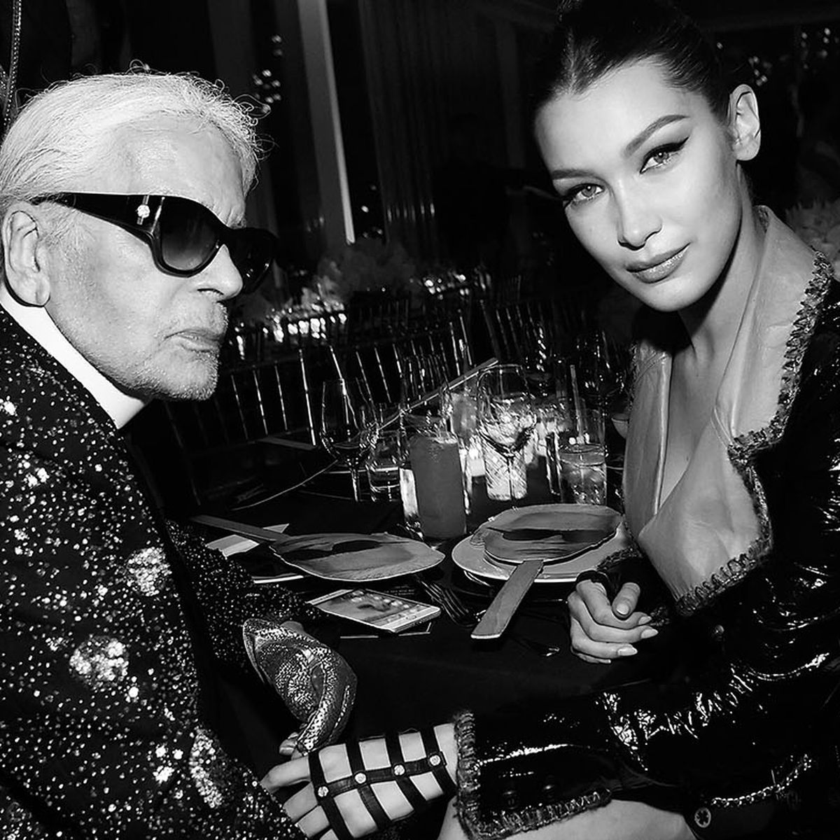 Celebrities On Karl Lagerfeld's Death: Iman, Bella Hadid & More Mourn –  Hollywood Life