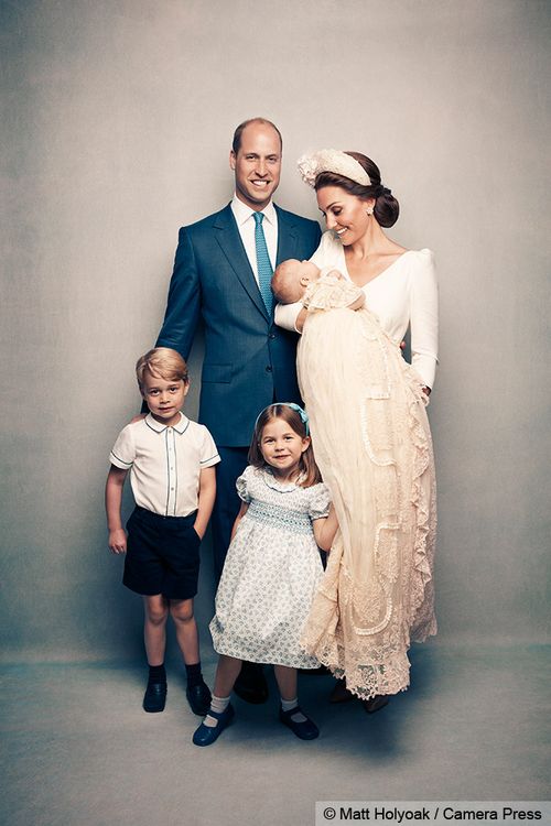 The images capture a relaxed and happy atmosphere and, for the first time, show the Duke and Duchess of Cambridge's family of five. Picture: Matt Holyoak/Camera Press.