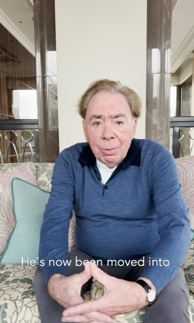 Composer Andrew Lloyd Webber gives update about son Nick, 43,'s 'ghastly' gastric cancer.