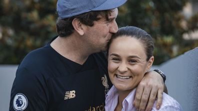 Ash Barty and fiance Garry Kissick announced their engagement in November 2021.