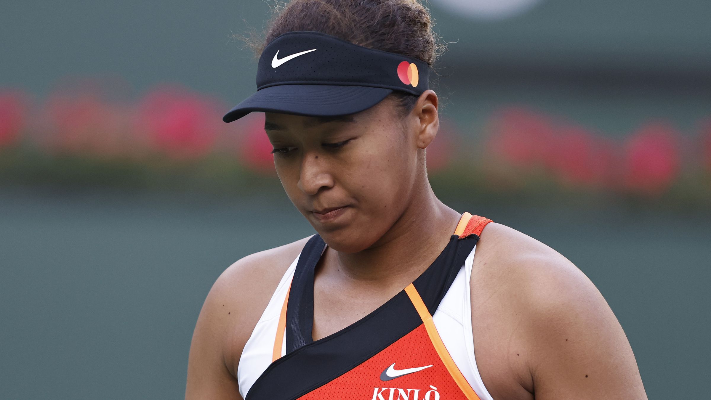 Naomi Osaka of Japan at the BNP Paribas Open at Indian Wells.