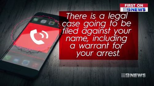 Pre-recorded phone scammers are going to extreme lengths to scam people out of their personal information. Picture: 9NEWS