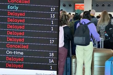 Thousands of passengers across Australia were impacted when almost 70 domestic, international flights were cancelled.