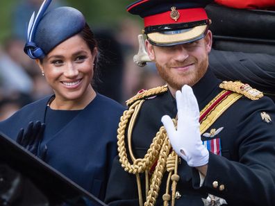 The Duke and Duchess at Trooping the Colour in 2019.