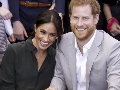 Prince Harry and Meghan Markle pictured in 2018.