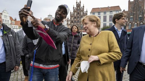 German Chancellor Angela Merkel