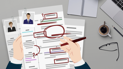 7. Resume incorrectly formatted or too long
