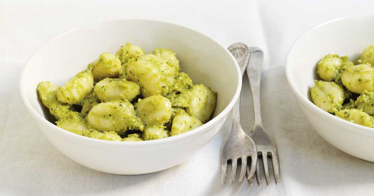 Avocado pesto gnocchi - 9Kitchen