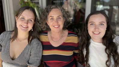 Sarah Lukeman with her daughters now, more than a decade after her diagnosis.