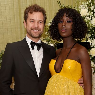 Joshua Jackson and Jodie Turner-Smith attend the British Vogue and Tiffany & Co. Fashion and Film Party at Annabel's on February 2, 2020 in London, England. 