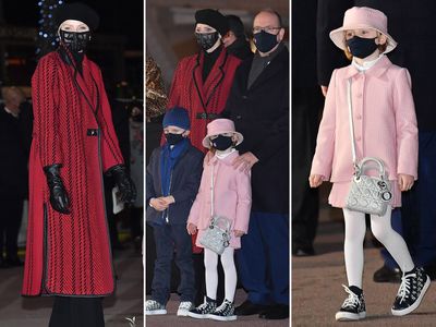 Monaco royal family's stylish outing