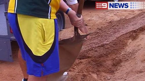 SES workers are on standby with flash flooding expected in SA northern districts. (9NEWS)