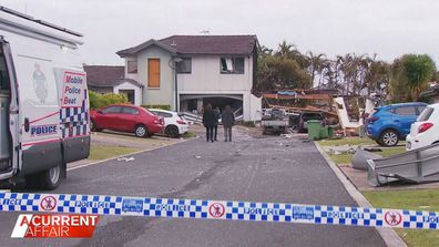 Neighbours have spoken out following an explosion at a suburban townhouse in Brisbane's north on Wednesday.