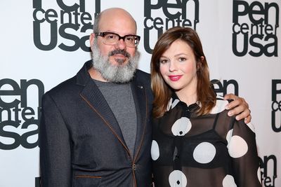 <p>Amber Tamblyn and fellow comedic actor husband David Cross (pictured) welcomed their first child in February 2017 - a baby daughter named Marlow Alice Cross.&nbsp;</p>