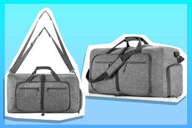 Vomgomfom Travel Duffle Bag for Men, 65L