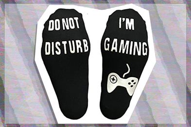 Do Not Disturb I'm Gaming Novelty Cotton Socks