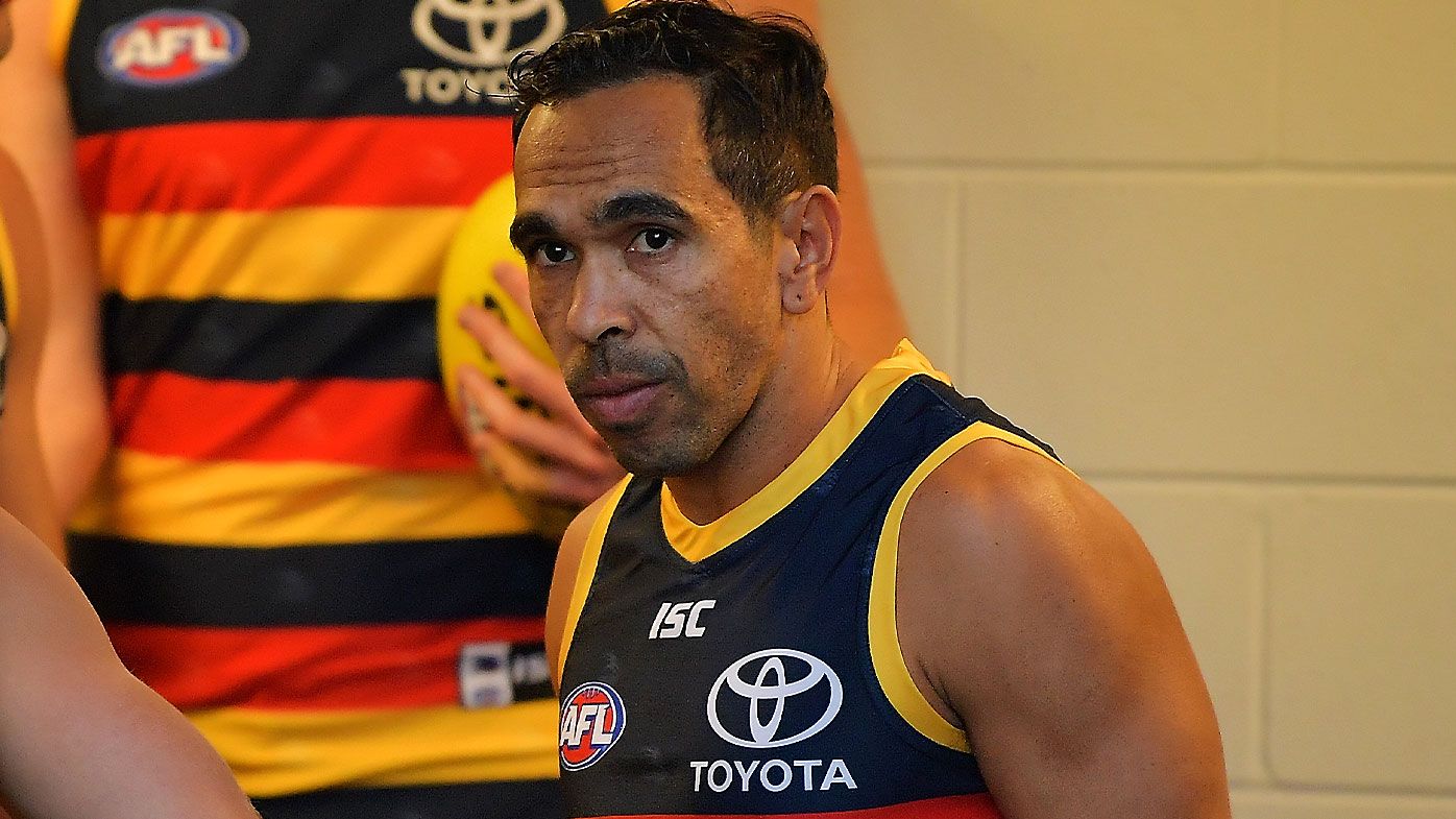 Eddie Betts pictured during his time with the Adelaide Crows during the 2018 season