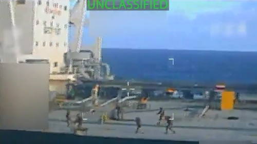 The oil tanker was used to transport sanctioned oil from Venezuela and Iran, Pam Bondi said.