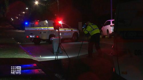 A man was charged with shooting at a tyre on the back of Mitsubishi at a front verge in Perth.
