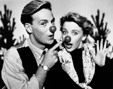 Kylie Minogue and Jason Donovan 