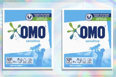 9PR: OMO Sensitive Laundry Detergent Washing Powder Front And Top Loader, 2kg