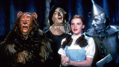 Judy Garland in the 1939 film The Wizard of Oz.