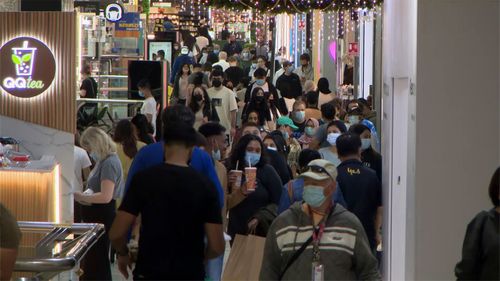 The new NSW Omicron case attended shopping centres during the Black Friday sales.