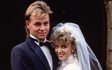 Jason Donovan and Kylie Minogue