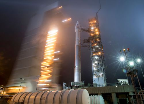 The United Launch Alliance Atlas-V rocket carried NASA's InSight spacecraft into orbit after its launch in May.
