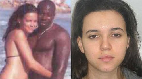 Seen here wearing a bikini on holidays with her accomplice and purported husband Amedy Coulibaly, Bomeddiene became radicalised during the course of their relationship. (Le Monde)