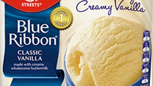 Blue Ribbon ice cream tubs recalled over plastic pieces