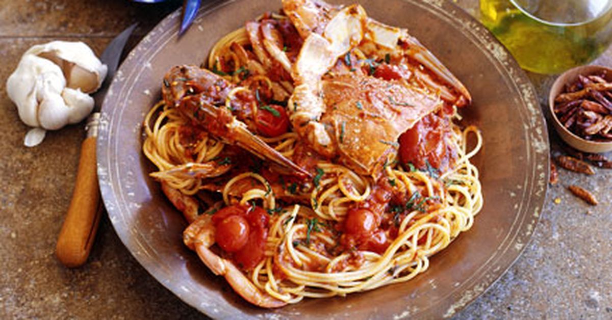 Spaghetti and crab - 9Kitchen