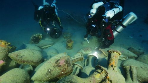 Divers uncover ancient Roman relics in mysterious shipwreck off Italian coast