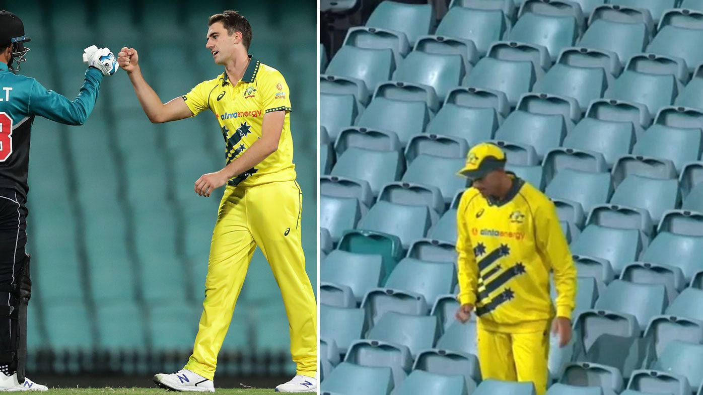 Australian players forced to fetch balls hit for six with no fans at SCG due to coronavirus