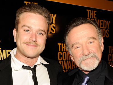 Zak Williams and Robin Williams 