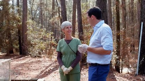 Dr Joan Bytheway speaks with 9NEWS reporter Peter Stefanovic. (60 Minutes)