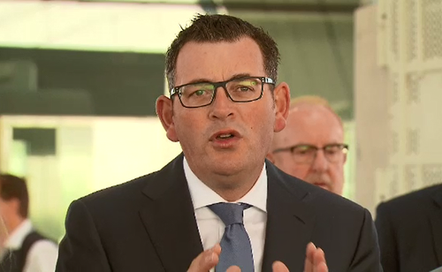 Daniel Andrews says getting rid of level crossings is a major win for both passengers and motorists. (9NEWS)