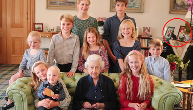 Queen Elizabeth II family photo