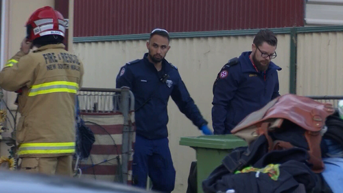 A man has died in Cabramatta, in Sydney west, after his house went up in flames. 