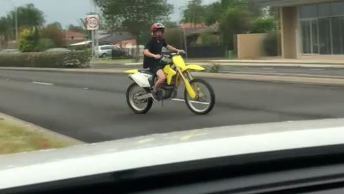 A Current Affair has filmed dirtbike riders terrorising the streets of western Sydney. (9NEWS)
