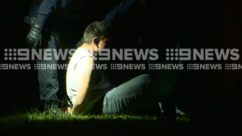 A man is in custody after a crime spree in Sydney's west this week.