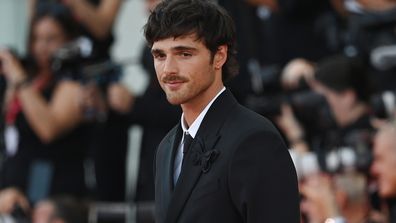 Jacob Elordi attends a red carpet for the movie "Priscilla" at the 80th Venice International Film Festival on September 04, 2023 in Venice, Italy. 